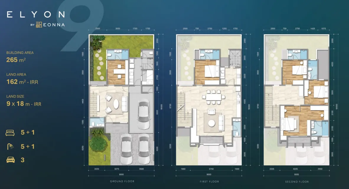 Floor plan for ELYON