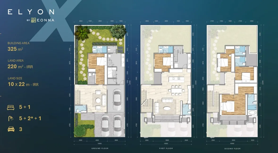 Floor plan for ELYON X