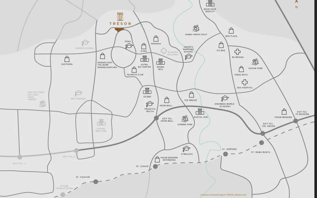 Tresor Masterplan - BSD City