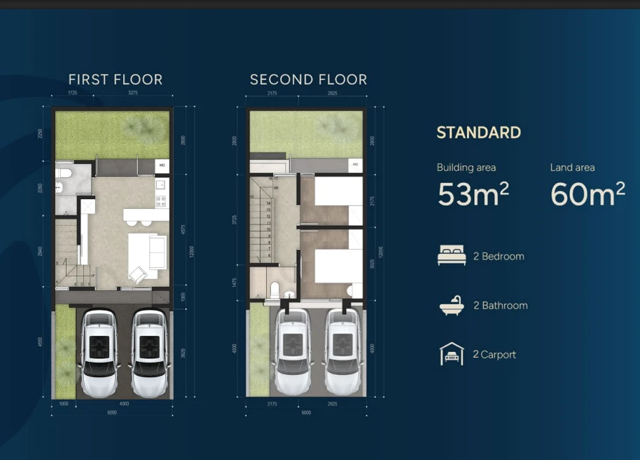 Denah Vyorelle 53/60