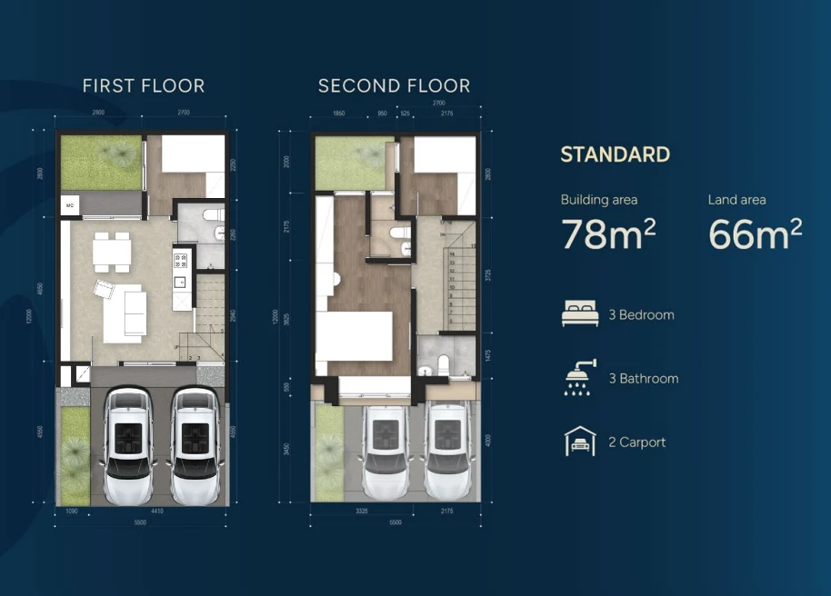 Denah Vyorelle 78/66